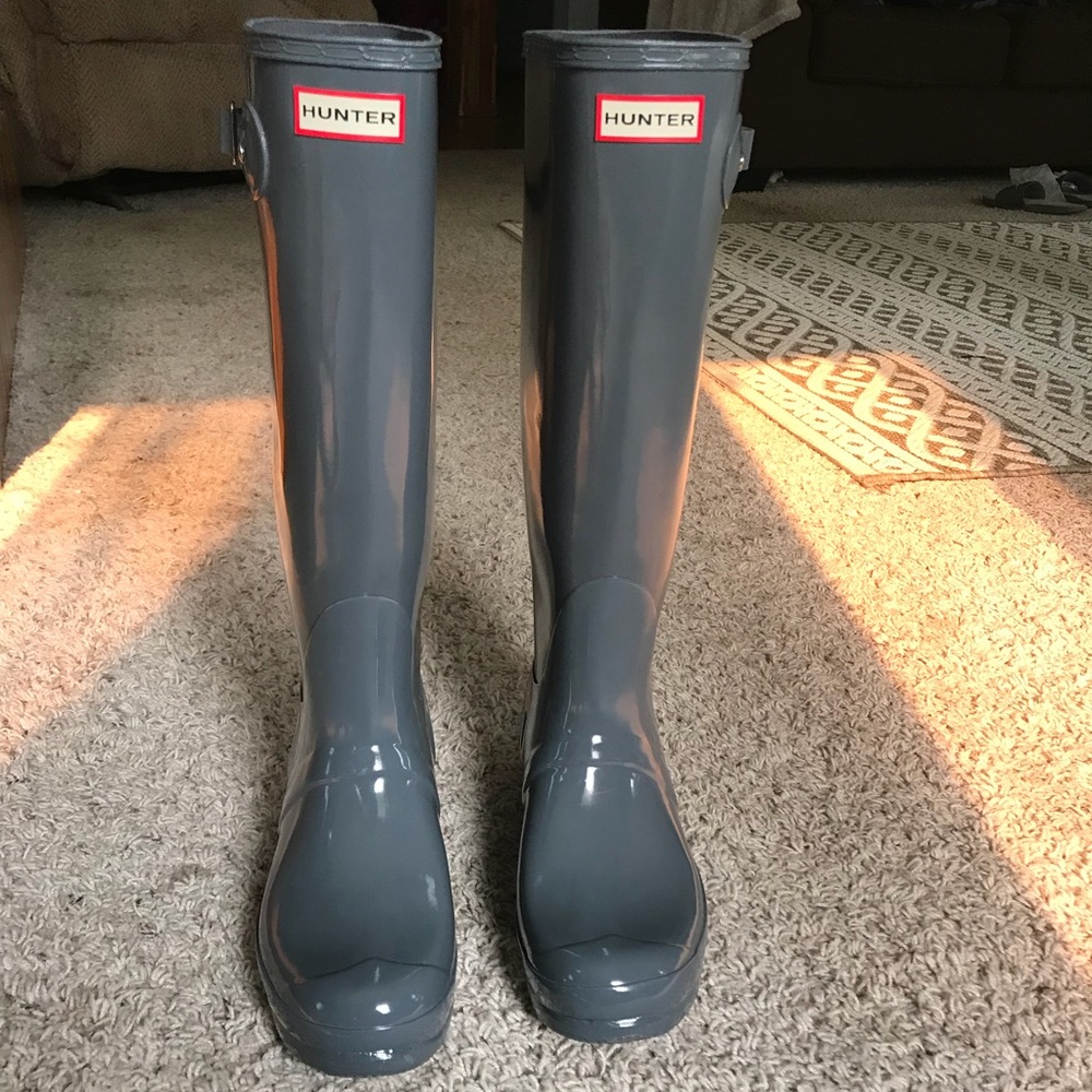 Tall Glossy Boots
